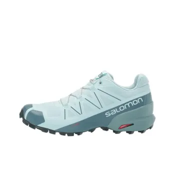 SALOMON Speedcross 5 Outdoor Shoes Women's Low Top Blue