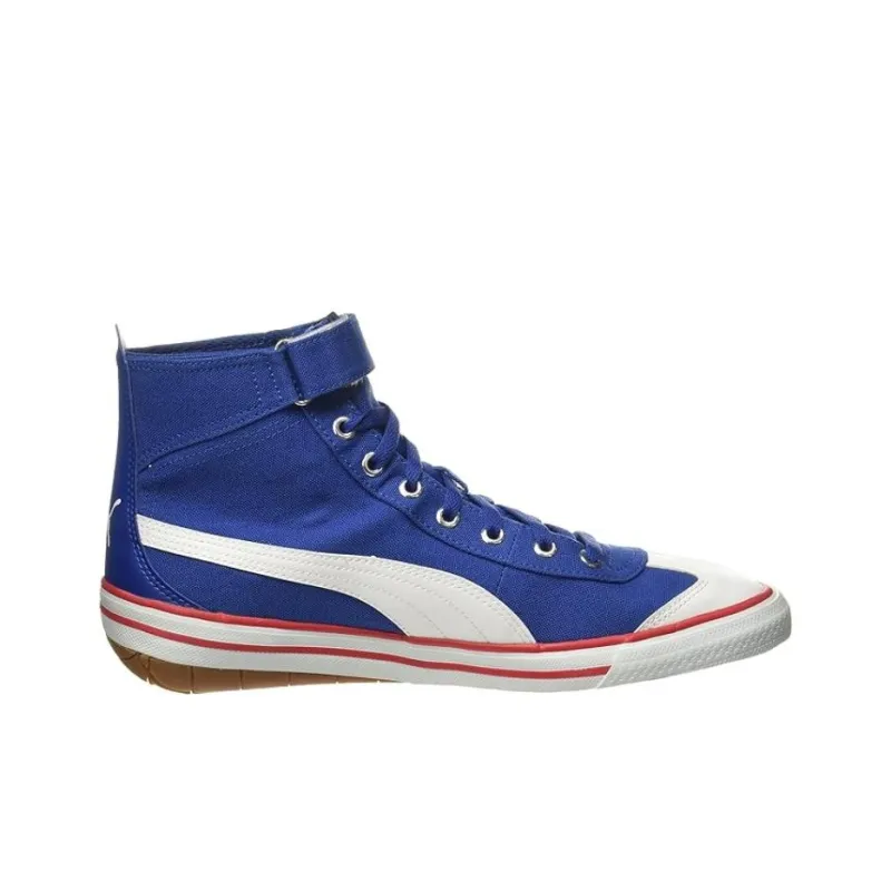 PUMA 917 Fun Mid Idp Anti-Slip Wear-Resistant High-Top Skateboard Shoes Unisex Blue-1
