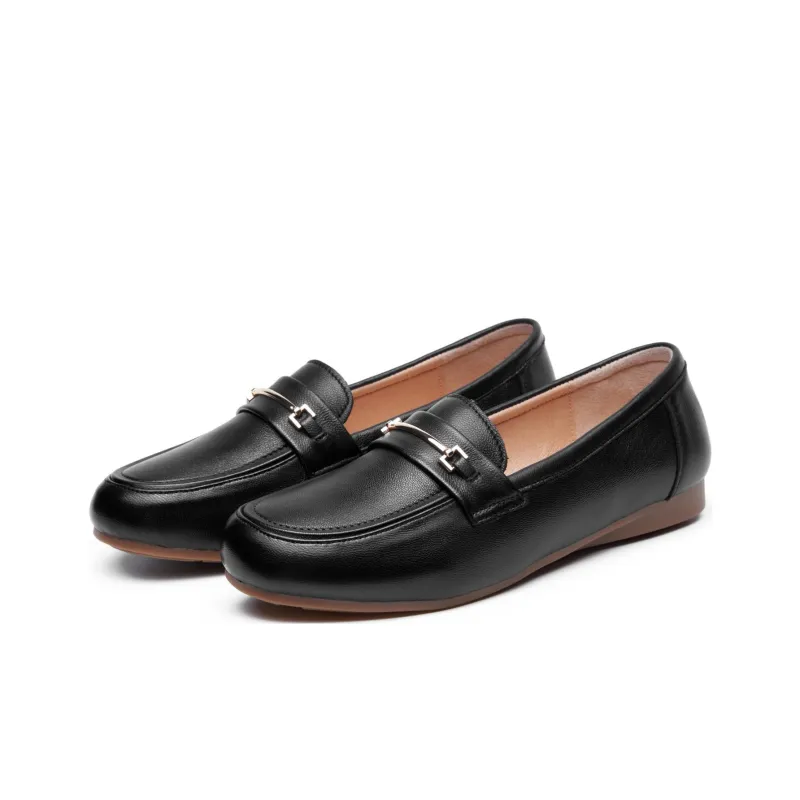 AOKANG Loafers Women's Black-5