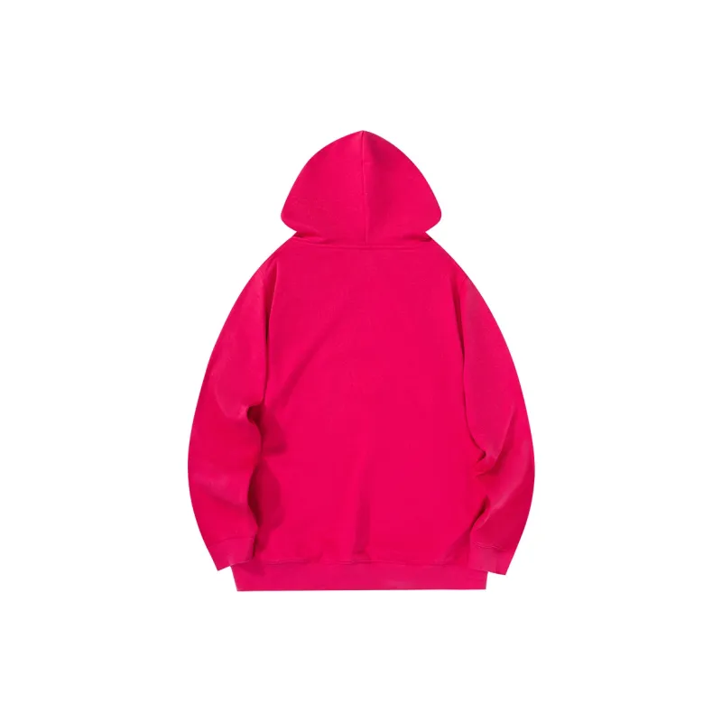 Suamoment Sweatshirt Spring Fall American Casual Loose Fit Hoodie Unisex-17