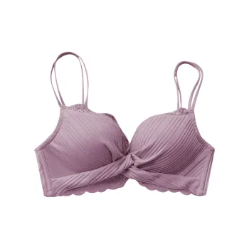 Flowers In Water Bra Women's Soft Purple
