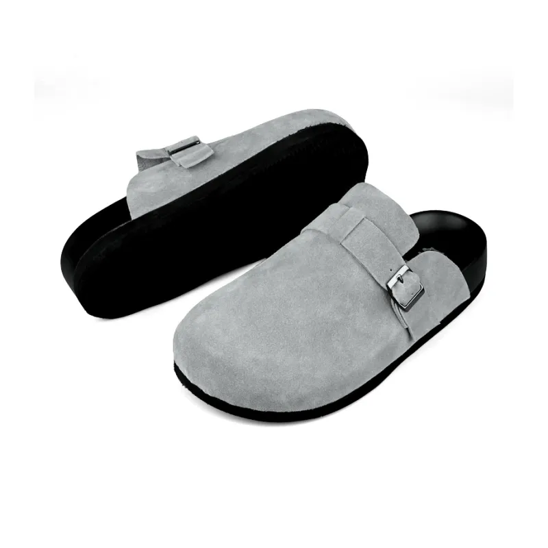 Craftsman Gang Abrasion Resistant Slip Resistant Wrap toe Slippers Unisex-48