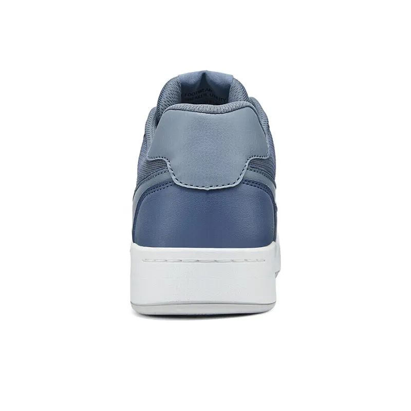 Skechers Lightweight And Breathable Low Top Skateboard Shoes Men's Marine Blue-3