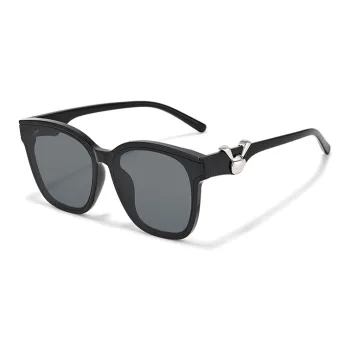 Sagawa Irregular Shape Sunglasses Unisex