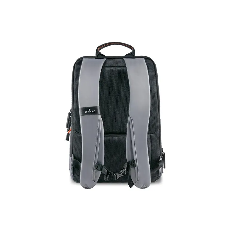 ECHOLAC Nylon Backpack Tubas Unisex Black/Army Green/Gray-14