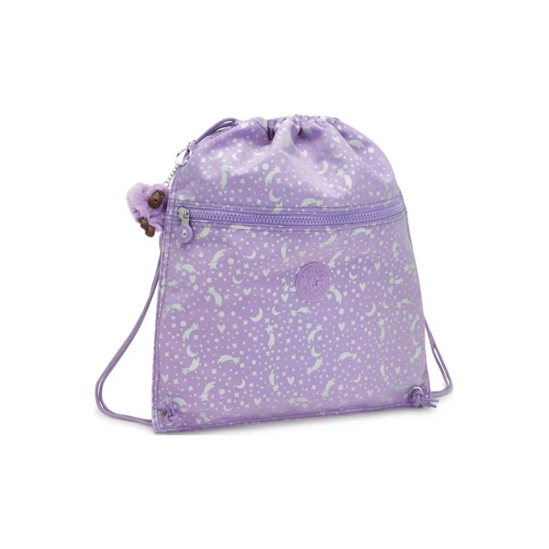 Kipling Polyamide Backpack Medium Size Women's Galaxy Metallic-1