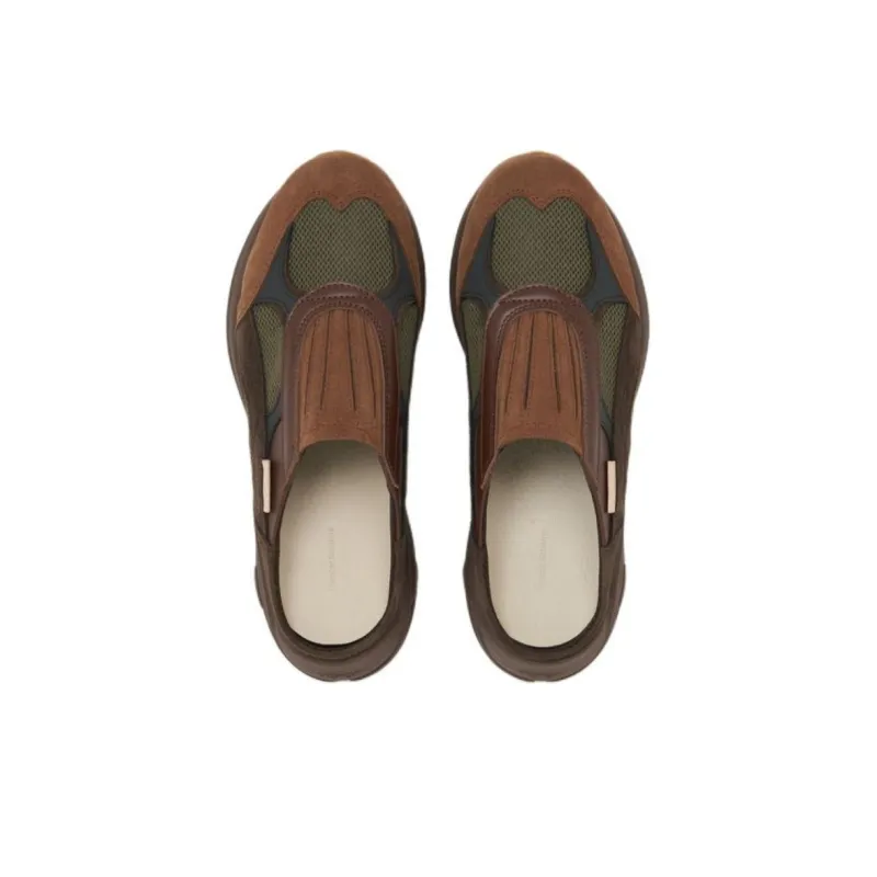 Hender Scheme Wrap-toe Slippers Women's Brown-3