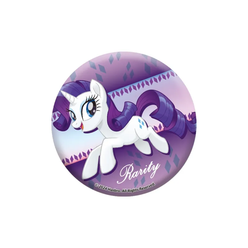 Search Fun Rarity My Little Pony Friendship Magic Collection First Edition Grain Badge Tinplate Badges-0