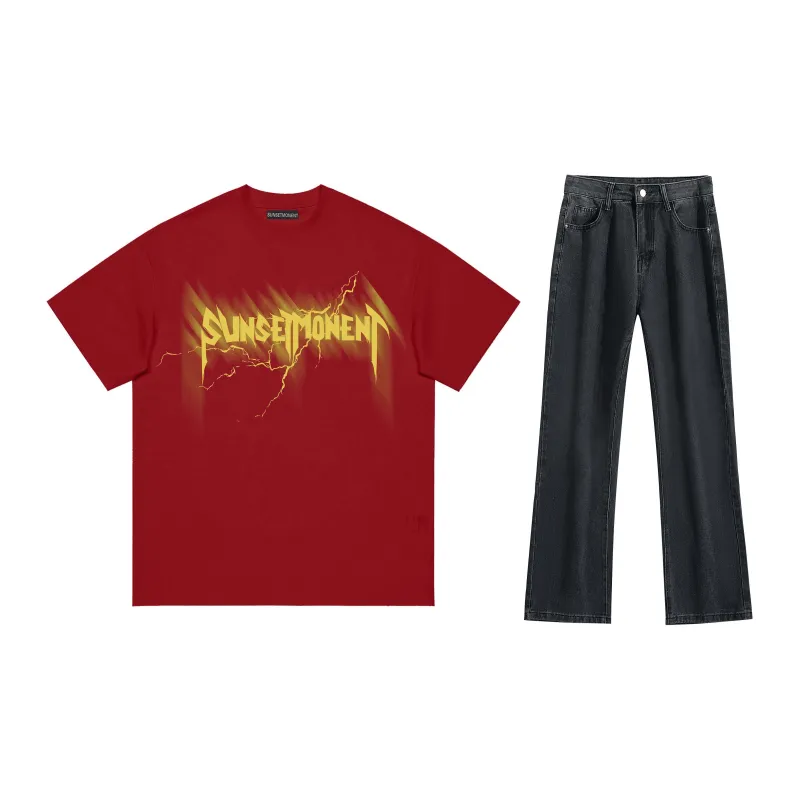 SUNSETMONENT Casual Sportswear Unisex-10