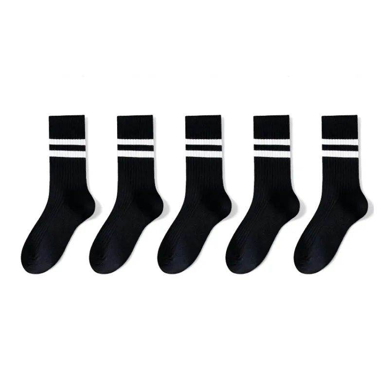 MIIOW Mid-Calf Socks Women's 5 Pack-6