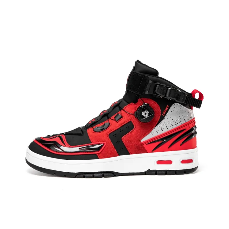 LOKWT Cushioning Anti-Slip Wear-Resistant Water-Resistant Impact-Resistant Mid-Top Cycling Shoes Unisex-6