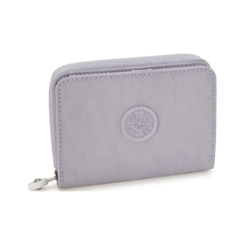 Kipling Recycled Polyamide Wallet Medium Size Women's Soft Gray-1