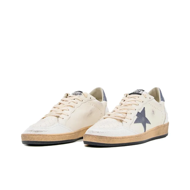 Golden Goose Ballstar Low Top Skateboard Shoes Men's White-2