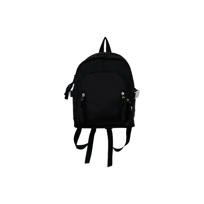 MOK Nylon Backpack Women's White/Black/Pink/Yellow/Blue-3