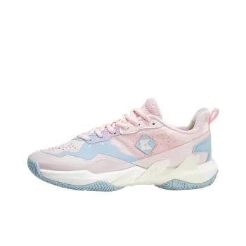 KUMPOO KH-G711 Slip-Resistant Breathable Coverage Support Lightweight Rebound Low-Top Badminton Shoes Unisex Light Pink