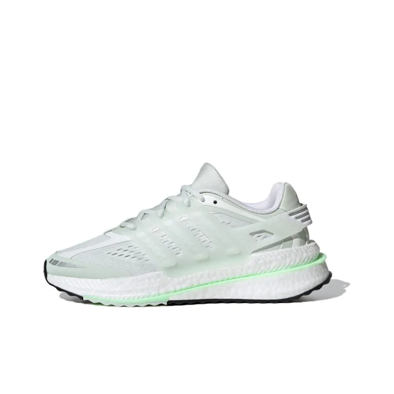 Adidas X_PLR Cushioning Wear Resistant Low Top Running Shoes Men's White Green-0
