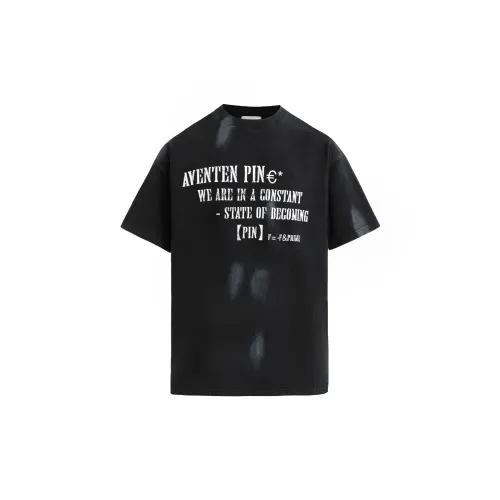 AVENTEN PIN T-Shirts Unisex Black