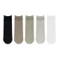 5 Pack Cuffed (Black-White-Green-Gray-Khaki)