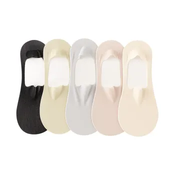 Caramella No Show Socks Women's 5 Pack Mixed Color