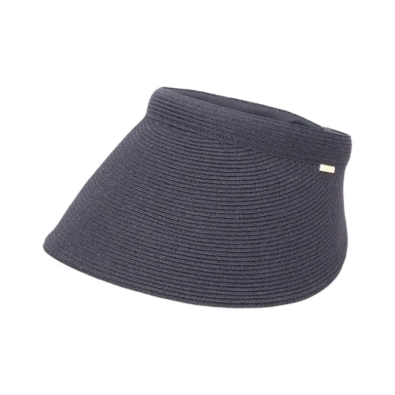 CA4LA Polyester Sun Protection Hats Women's Black/White/Blue-0