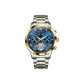 Steel Band Blue Dial