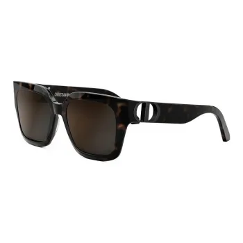 DIOR Irregular Shape Sunglasses Unisex Tortoiseshell
