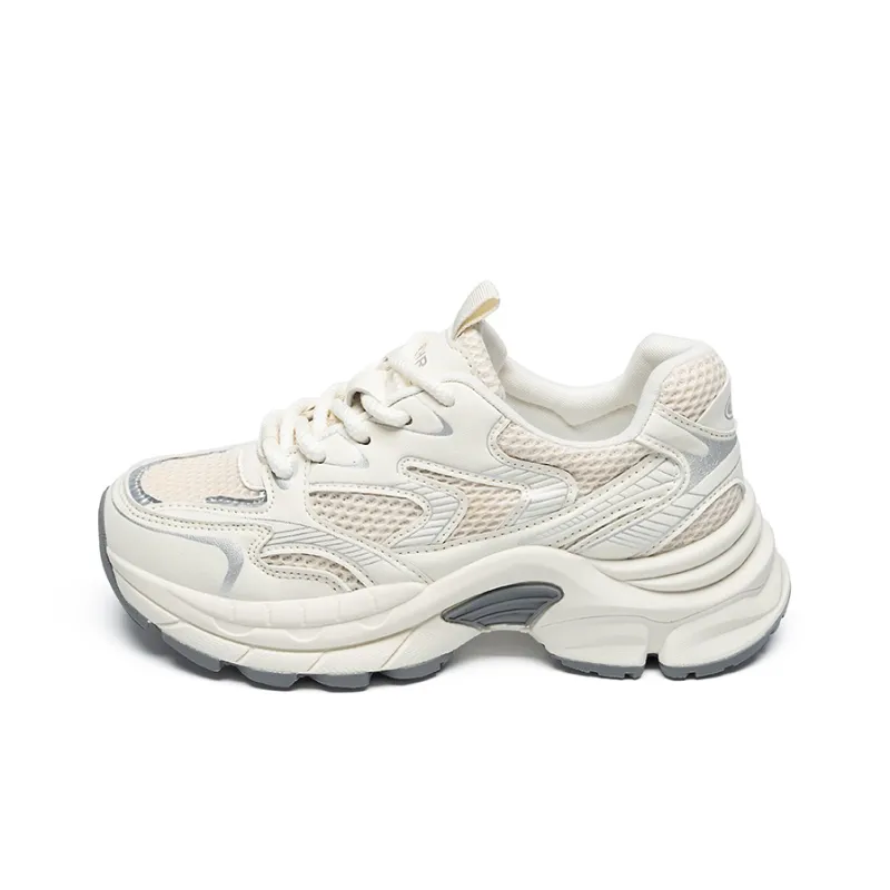 ZHR Seeking Cushioning And Breathable Low Top Chunky Sneakers Women's-5