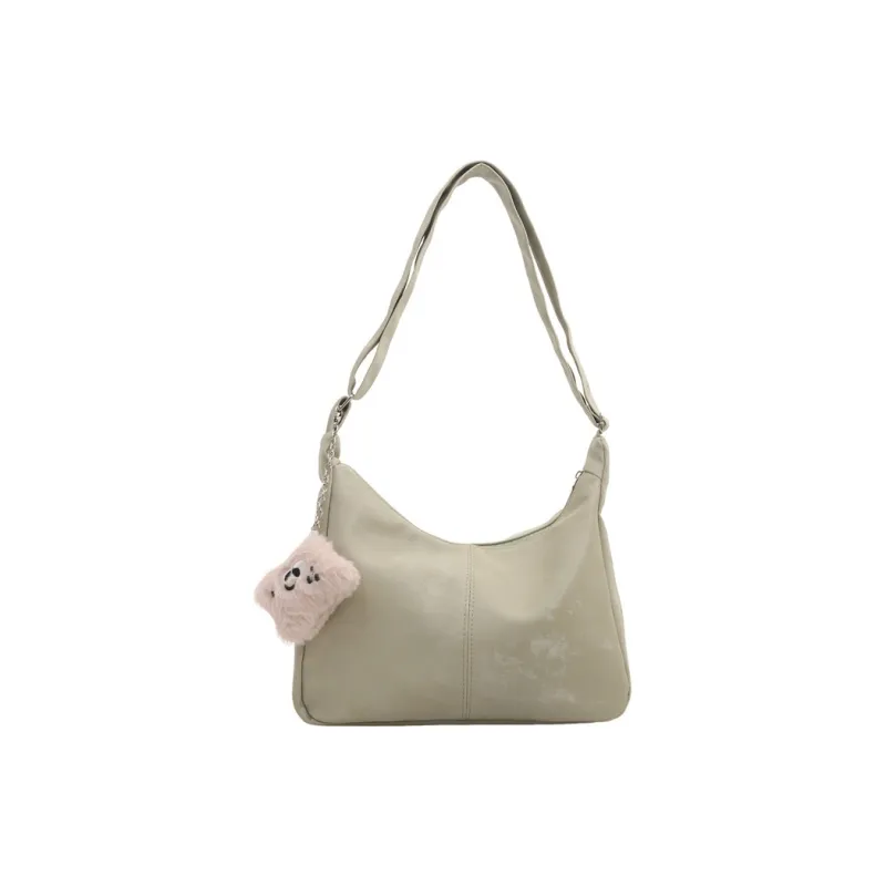 Barang Bear Suede Tote Bag Shoulder Bag Regular Women's Multicolor-8