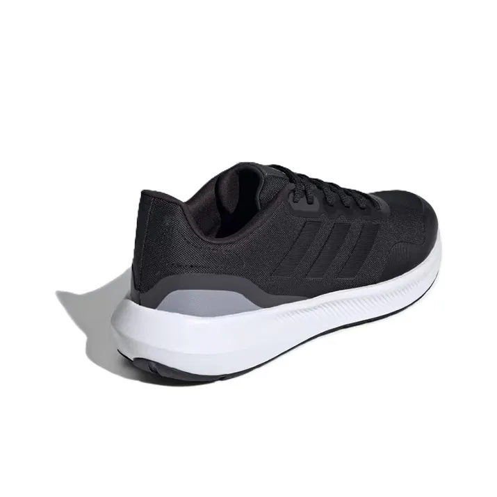 Adidas Runfalcon 3.0 Anti Slip Wear Resistant Low Top Running Shoes Unisex Black-2