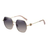 Gold-Plated with Earth Yellow Top and Gray Bottom