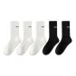 5 Pack (3 White+2 Black) Unisex