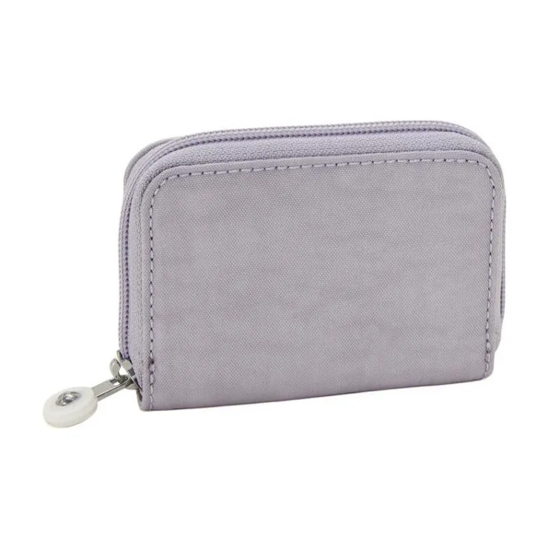 Kipling Recycled Polyamide Wallet Small Size Women's Soft Gray-2