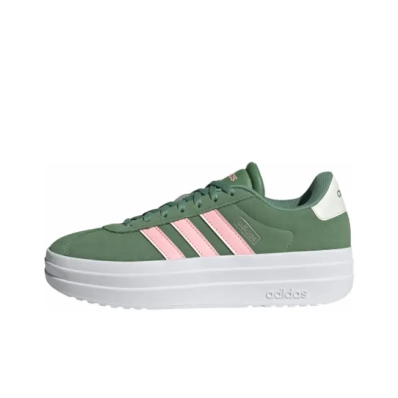 Adidas Vl Court Bold Preloved Green Pink Spark Ivory Women's-0