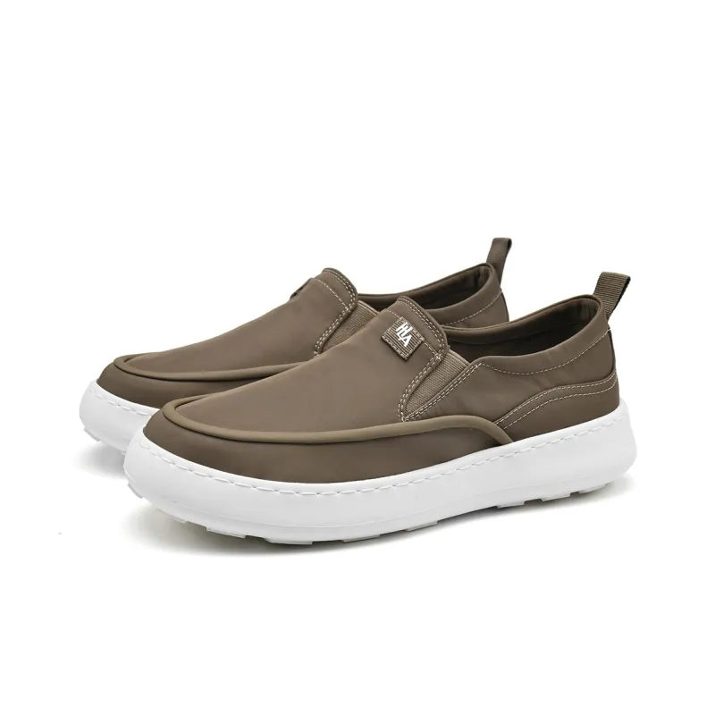 HLA Fashion Breathable Slip-on Men's Platform Slip-on Casual Shoes Men's-8