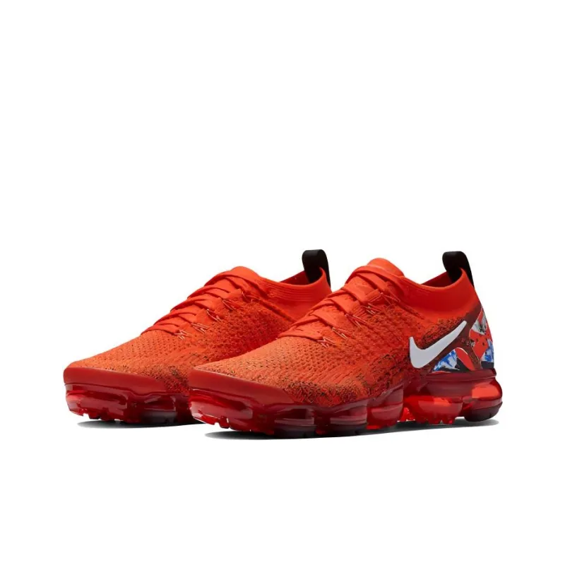 Nike Air VaporMax Flyknit 2 Heel Graphic Team Orange Women's-1
