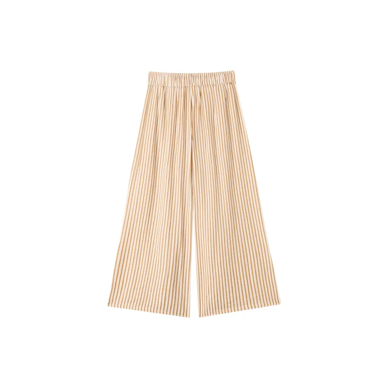 0571 Family Casual Pants Women's Orange-1
