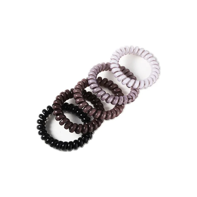 CAROMAY Resin Hair Ties Women's-1