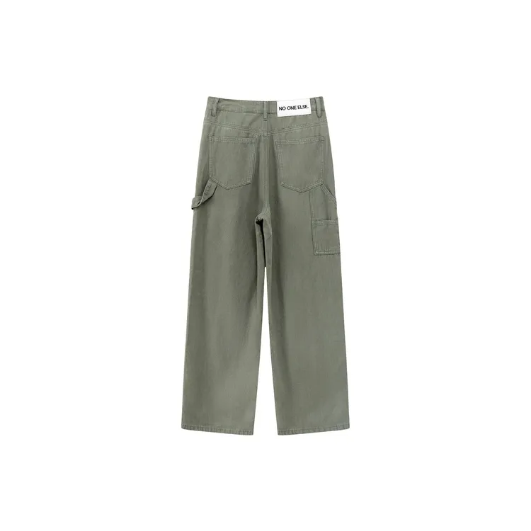 NO ONE ELSE Casual Pants Unisex-3