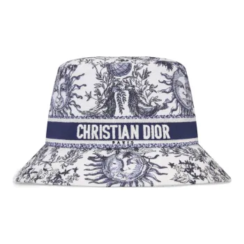 DIOR Polypropylene Bucket Hats Women's Blue