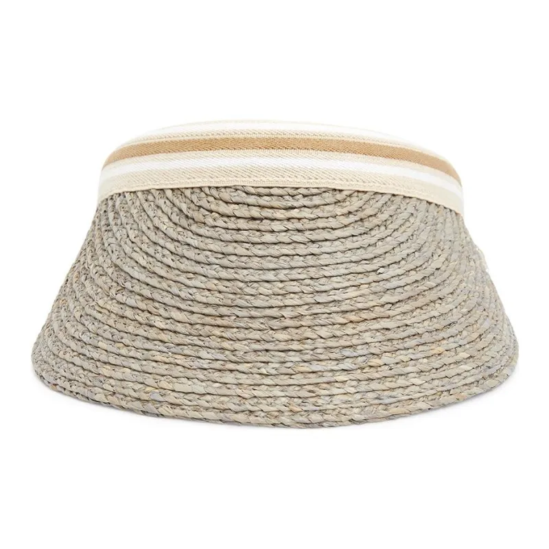 HELEN KAMINSKI Raffia Sun Protection Hats Women's Gray-1