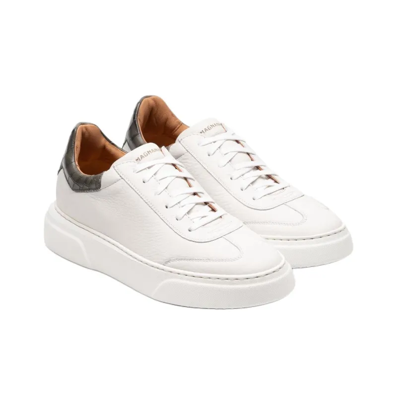 Magnanni Savanna Low-Top Skateboard Shoes Women's White-2
