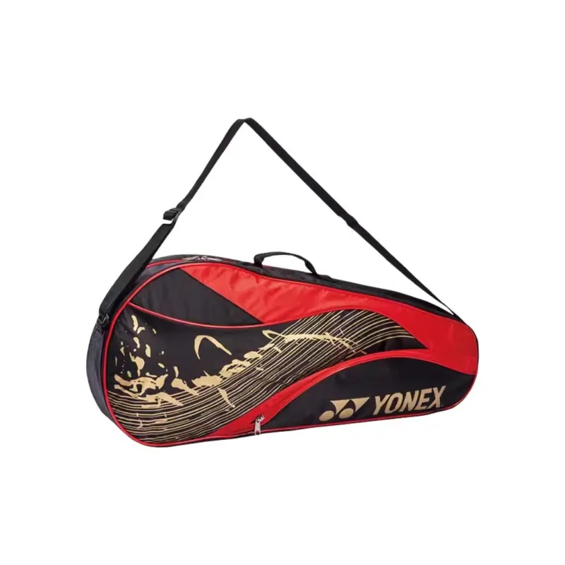 YONEX Badminton Racket Bags Holds 3 Pcs Fashion Trend Wind Multipurpose Strap Black Blue Pink Unisex-0