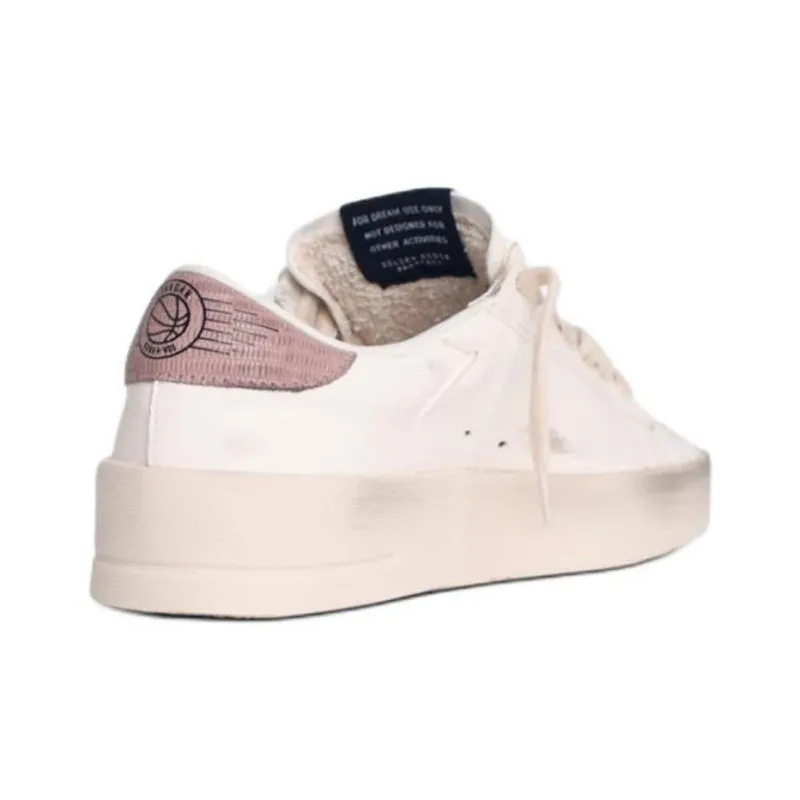 Golden Goose Stardan Low Top Skateboard Shoes Women's White-3