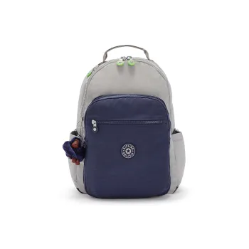 Kipling Polyamide Backpack Large Size Men's Naughty Gray