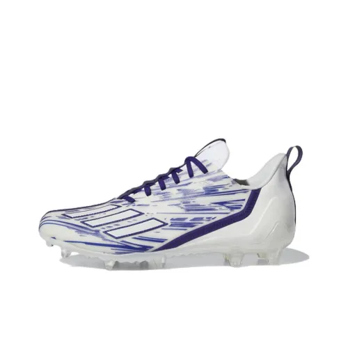 adidas Adizero Cleats 'White Team College Purple'