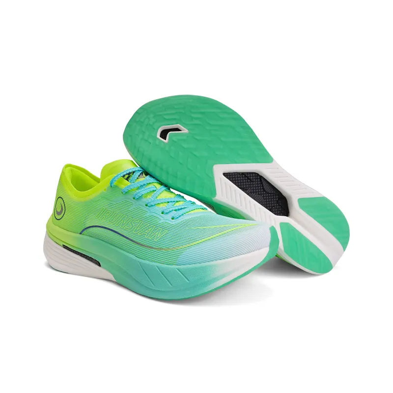 IRUNSVAN Low-Top Running Shoes Unisex Dancing Greenery-6