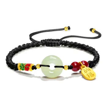 North Cain Bracelets Green Jade Unisex