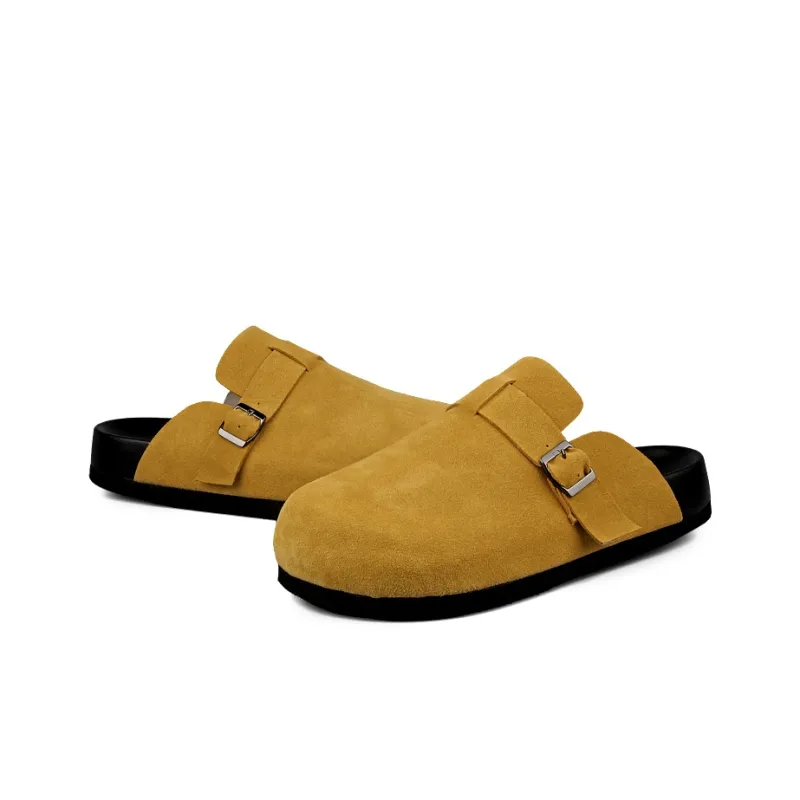 Craftsman Gang Abrasion Resistant Slip Resistant Wrap toe Slippers Unisex-40