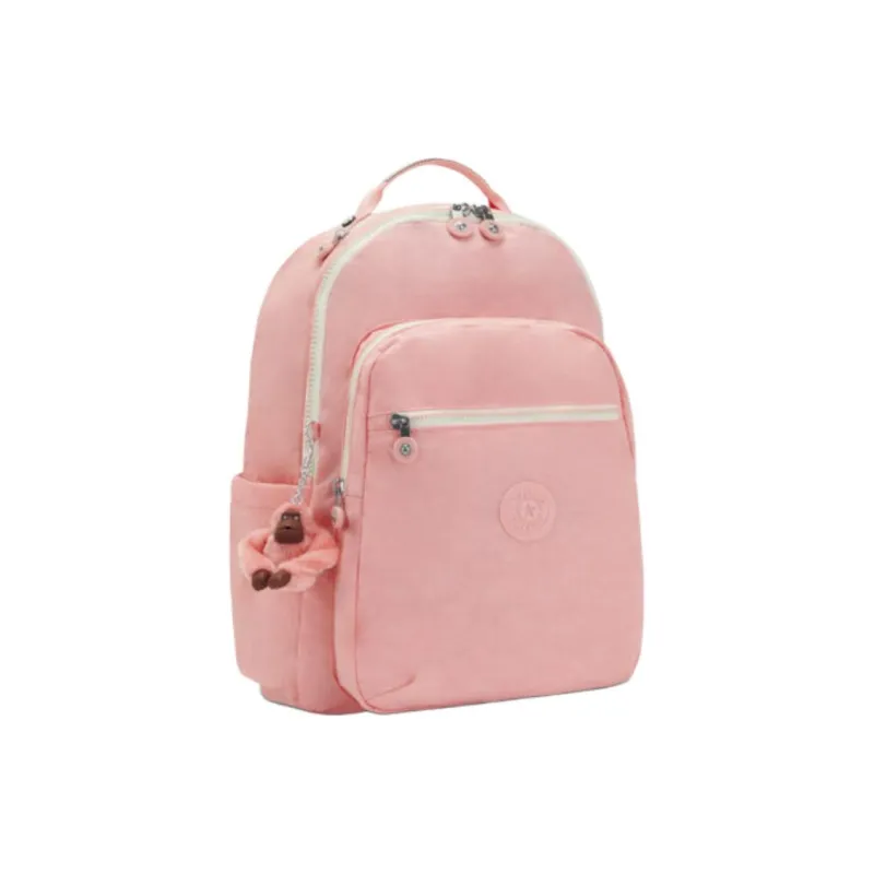 Kipling Polyamide Backpack Large Size Women's Pink Candy-1