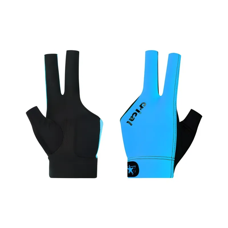 KONLLEN Billiards Three Finger Gloves Lycra Fabric Unisex Multicolor-6